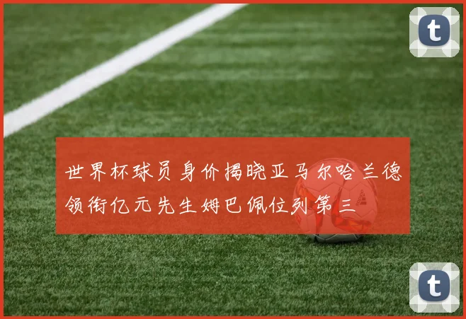 世界杯球员身价揭晓亚马尔哈兰德领衔亿元先生姆巴佩位列第三